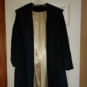 Vtg 40's 50's Wms Ranone Wool Coat Size L